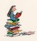 Matilda+op+stapel+boeken